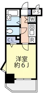 グランヴァン大井町【4階】の間取り