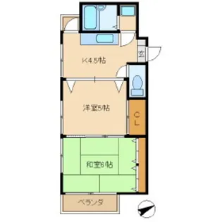 ドミールM【1階】の間取り