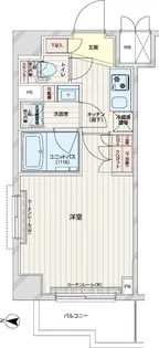 ルーブル本羽田【4階】の間取り
