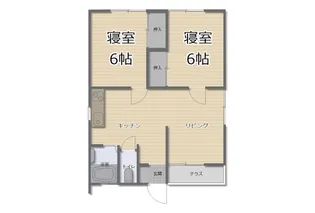 いずみ荘【1階】の間取り