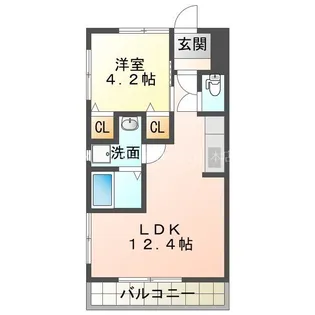 マンションやまと【2階】の間取り