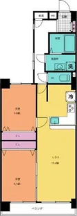 ライオンズマンション栄第2【9階】の間取り