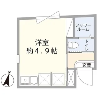 アスパイア新宿【1階】の間取り