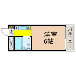 レジデンスWITH【5階】の間取り