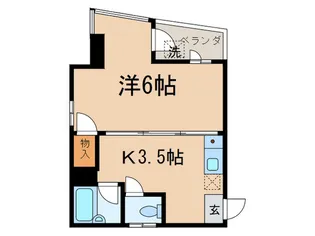 バスクコート【5階】の間取り