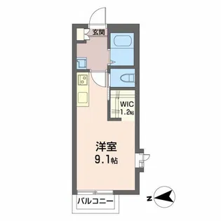 オリオンハウス【2階】の間取り