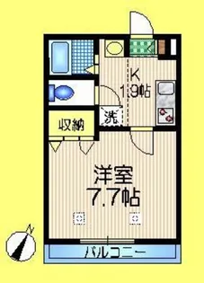 Garden View【1階】の間取り
