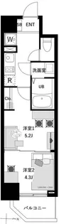 アーバンパーク入谷【3階】の間取り