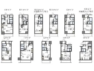 レオパレスFlat新栄【18階】の間取り