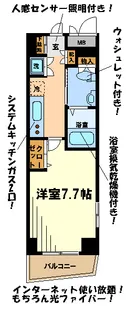 グランドコンシェルジュ南調布【5階】の間取り