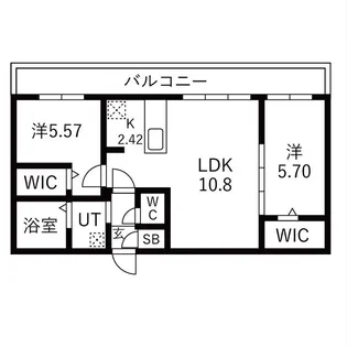 Elite Base HOPE II【4階】の間取り