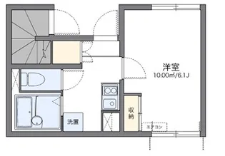 レオネクストアメニティー清水【2階】の間取り