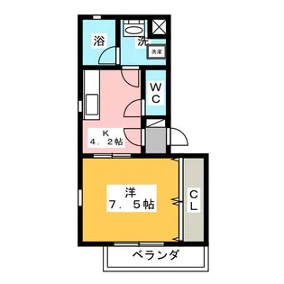 Bello SHOWA【2階】の間取り