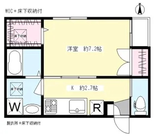 ブランシュネージュ【1階】の間取り