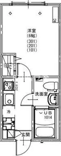 KEIAI RESIDENCE 北習志野IV【3階】の間取り