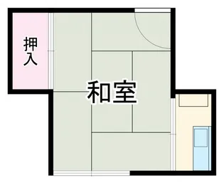 川島アパート【2階】の間取り