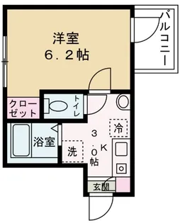 グランステージ京急蒲田【1階】の間取り
