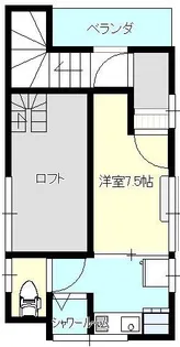 グリーンハイツ江北【2階】の間取り