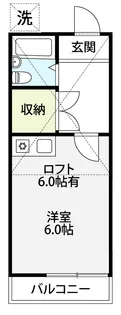 クレッセント小台【2階】の間取り