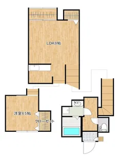 クラリス B棟【2階】の間取り