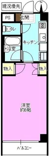 コーポソイビーン W棟【2階】の間取り
