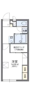 レオパレスとら【2階】の間取り