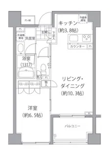 エーデル練馬【2階】の間取り