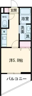 MELDIA瑞江【3階】の間取り