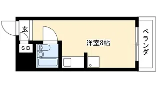 SQUARE20【3階】の間取り