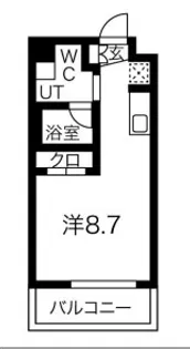 スパシエ大倉山【2階】の間取り