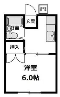 両毛コーポ【2階】の間取り