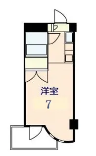 アルファ春日町【3階】の間取り