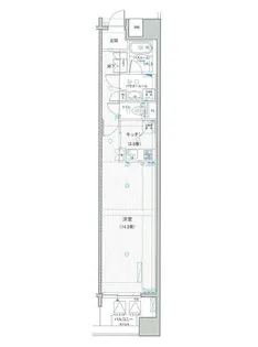 LA.PRYLE新横浜【10階】の間取り