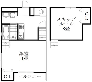 ココカラハウス沖洲【1階】の間取り