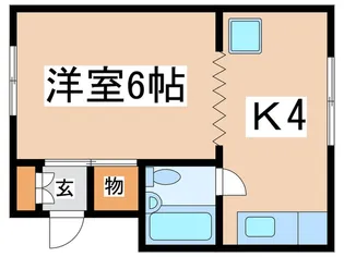 ラフォーレ塚口【2階】の間取り