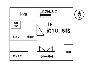 ドエル梅香V【2階】の間取り