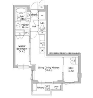 コンフォリア原宿【2階】の間取り