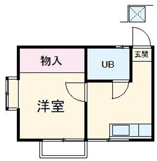 ハイツトリイ【2階】の間取り