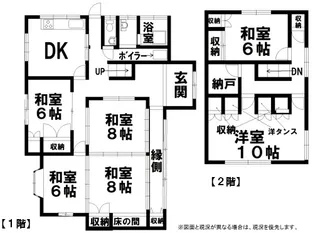 新潟県柏崎市大字加納【一戸建】の間取り