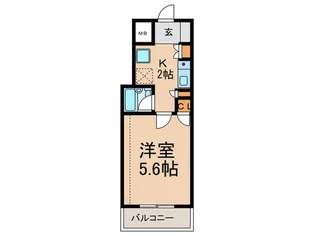 ダイアパレス通町【9階】の間取り