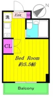 リベラルハイツ【2階】の間取り