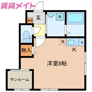 リオハウス【1階】の間取り