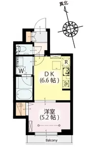ソレイユメゾン本八幡【2階】の間取り