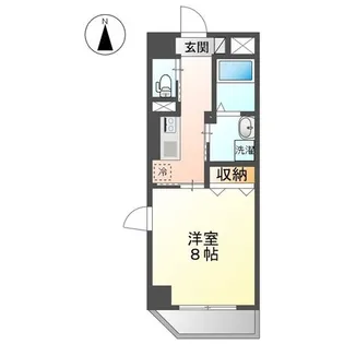 グラン ソート 柳町【3階】の間取り