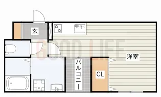 兵庫県加古郡播磨町野添【アパート】の間取り