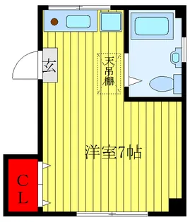 Fビル【2階】の間取り
