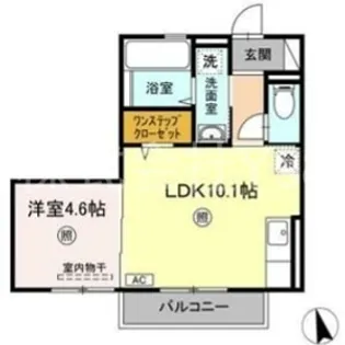 エトワール上杉【1階】の間取り