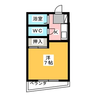 パークサイドヒルズ【2階】の間取り