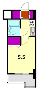 ライオンズマンション本厚木第3【2階】の間取り