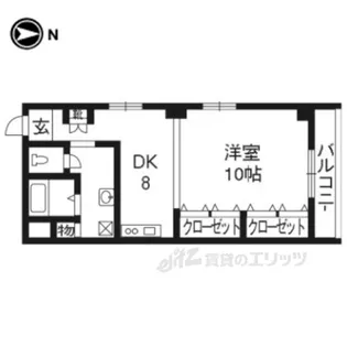 葛城ビル【3階】の間取り
